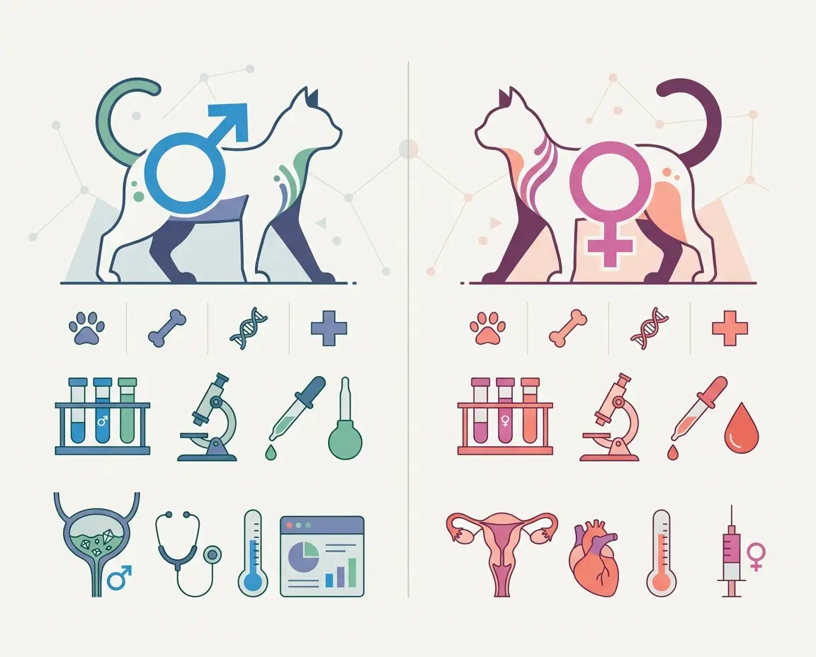 암수 고양이 중성화 수술 차이와 혈액검사 아이콘