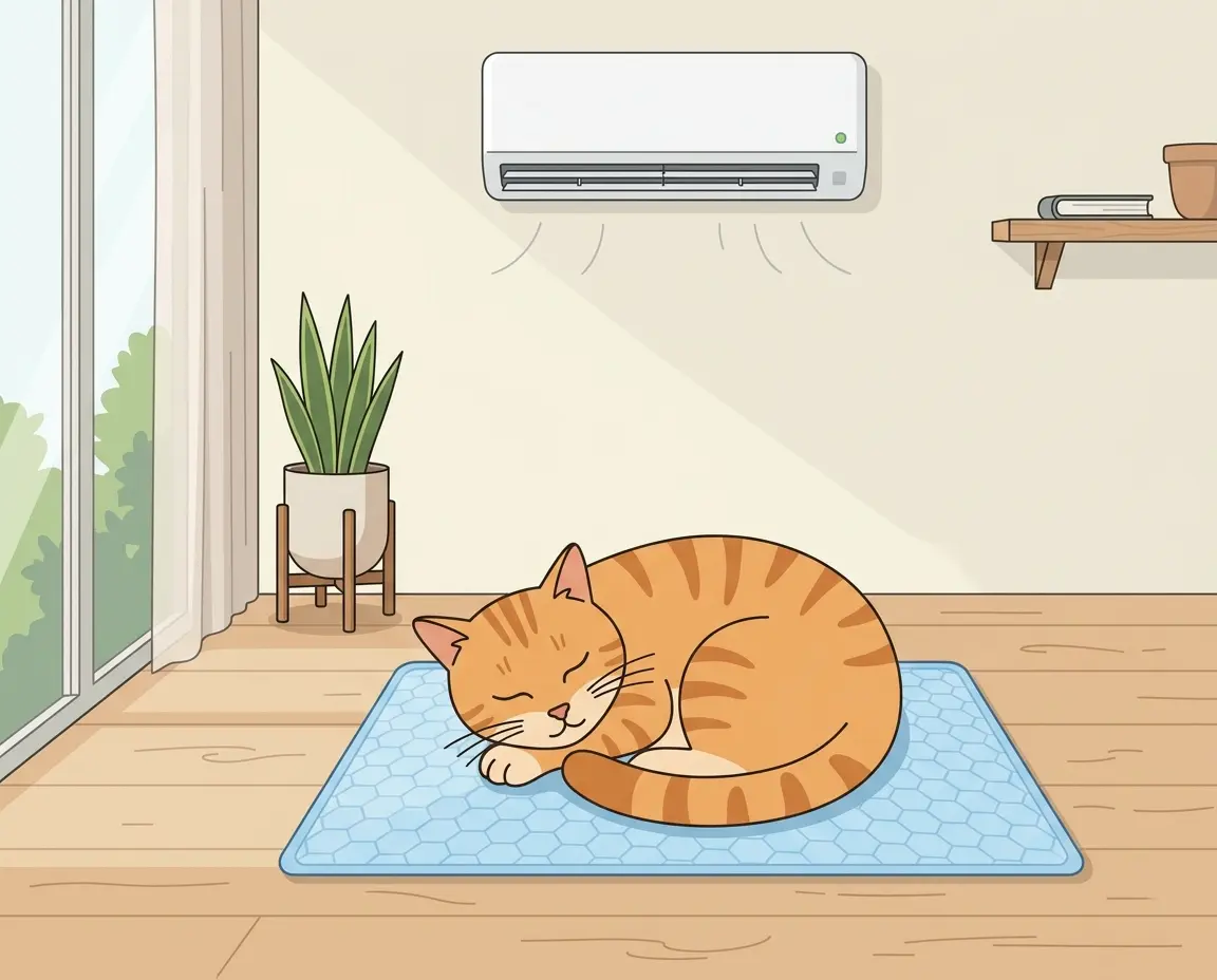 고양이 실내 적정 온도 습도: 병원비 아끼는 여름 겨울 환경 관리법